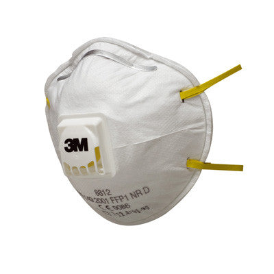 3M Particulate Respirator FFP1 Valved 8812