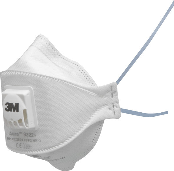 3M Aura™ Particulate Respirator FFP2 Valved 9322+