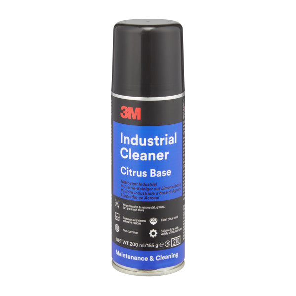 3M Industrial Cleaner Citrus Base, Transparent, Can