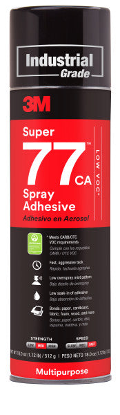 3M Super 77™ Multipurpose Spray Adhesive, 500ml