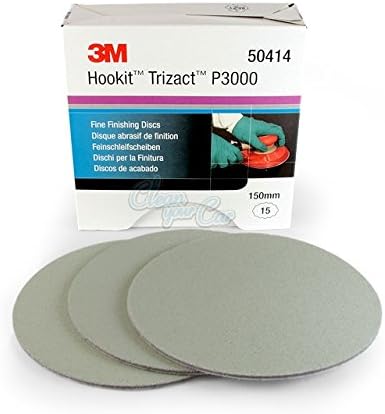 3M Trizact™ Hookit™ Foam Abrasive 3000, No Hole, 150mm, 1U