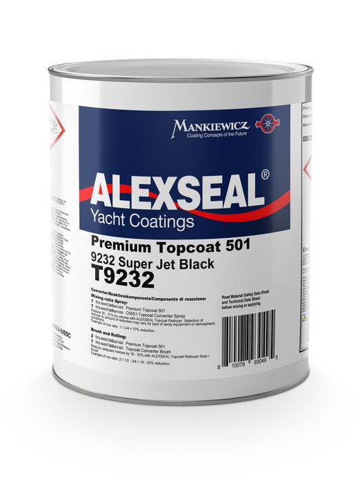 ALEXSEAL T9232 Premium Topcoat, Super Jet Black