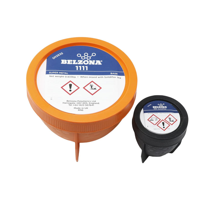 Belzona 1111 Super Metal Kit, 1kg (A+B Kit)