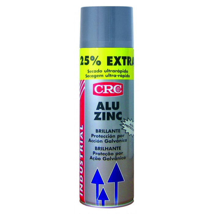 CRC Aluzinc - Spray galvanizado en frío, 500 ml