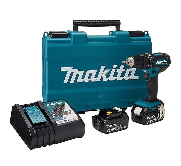 Taladro atornillador inalámbrico Makita DDF482RME LXT de 18 V: kit completo con rendimiento mejorado