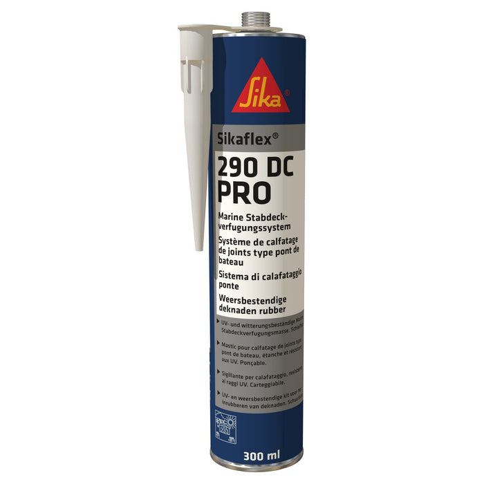 Cartucho Sikaflex 290 DC Pro, negro, 300 ml