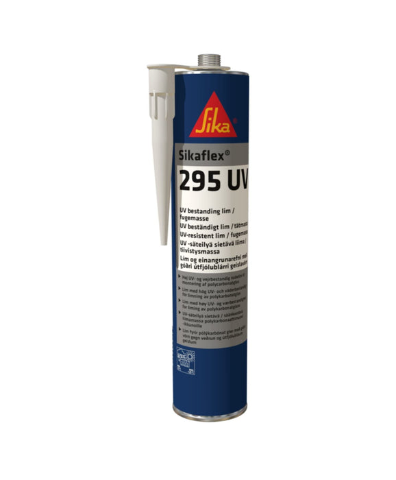 Sikaflex 295 UV Cartridge, White, 300ml