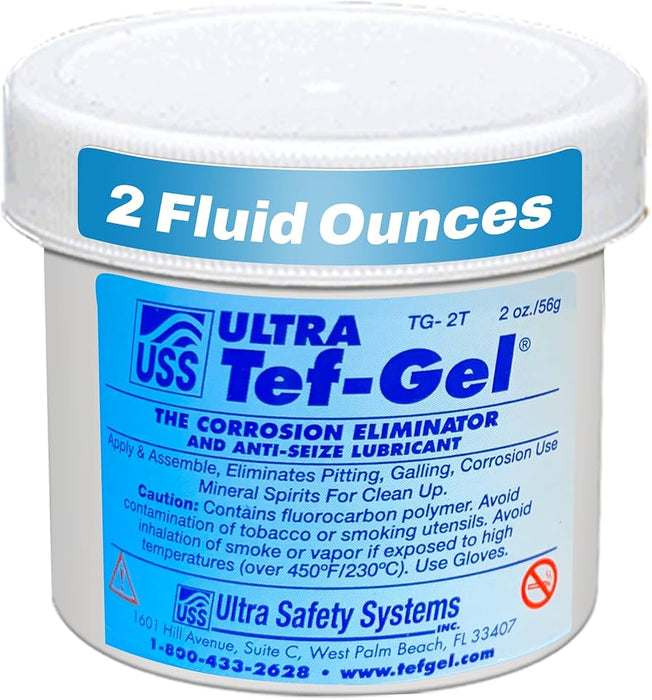 Tubo de gel de tef, 2 oz/56 g