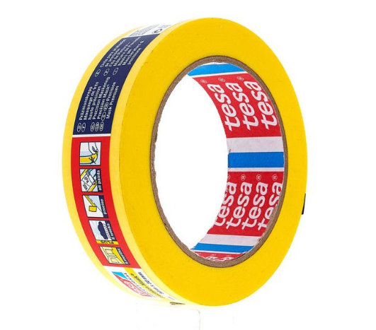 Tesa 4344 Professional Precision Yellow Mask