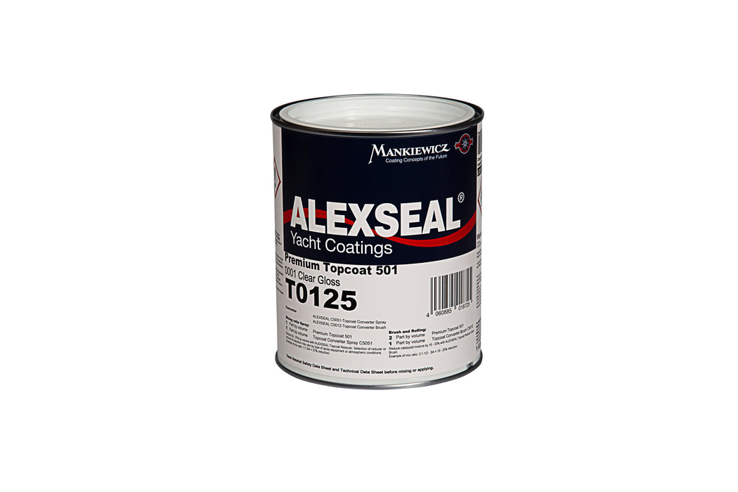 ALEXSEAL T0125 Premium Topcoat, Clear Gloss