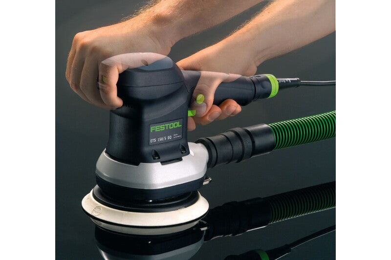 Lijadora orbital aleatoria Festool ETS 150/5 EQ: precisión y eficiencia combinadas