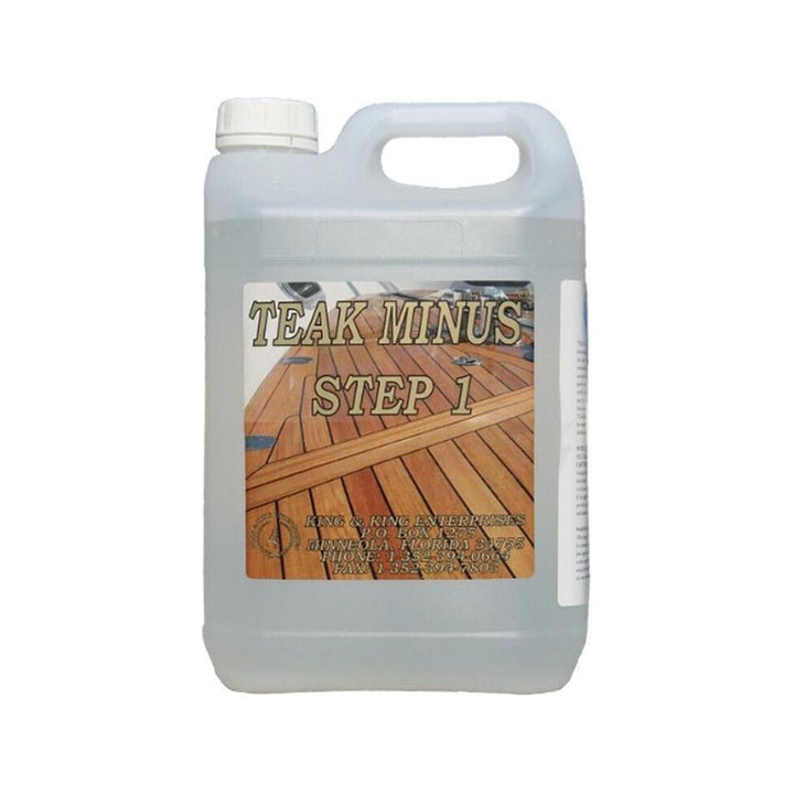 King & King Teak Minus Step 1 Cleaner — Pinmar Yacht Supply